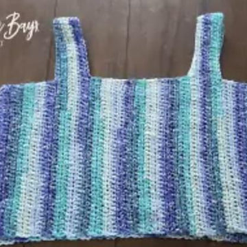 Summer Waves Crop Top