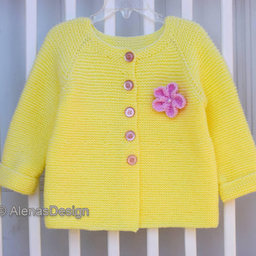 Baby Cardigan with Embellishments 2