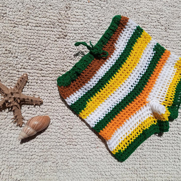 Crochet beach shorts