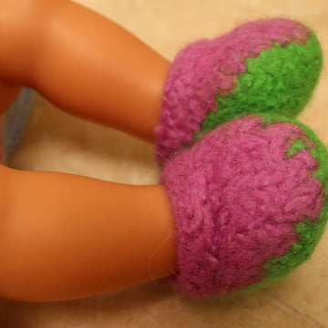 Monroe's Slippers - Felted Seamless Mules