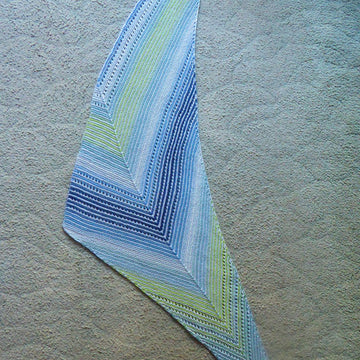 Wedgewood Kite shawl