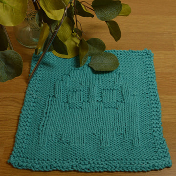Pacman Ghost Washcloth/DIshcloth