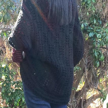 Easy Mesh Crochet Shrug Cardigan