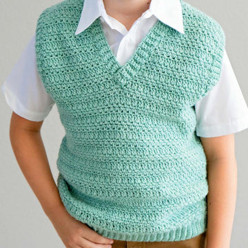 Heatherly Crochet Vest
