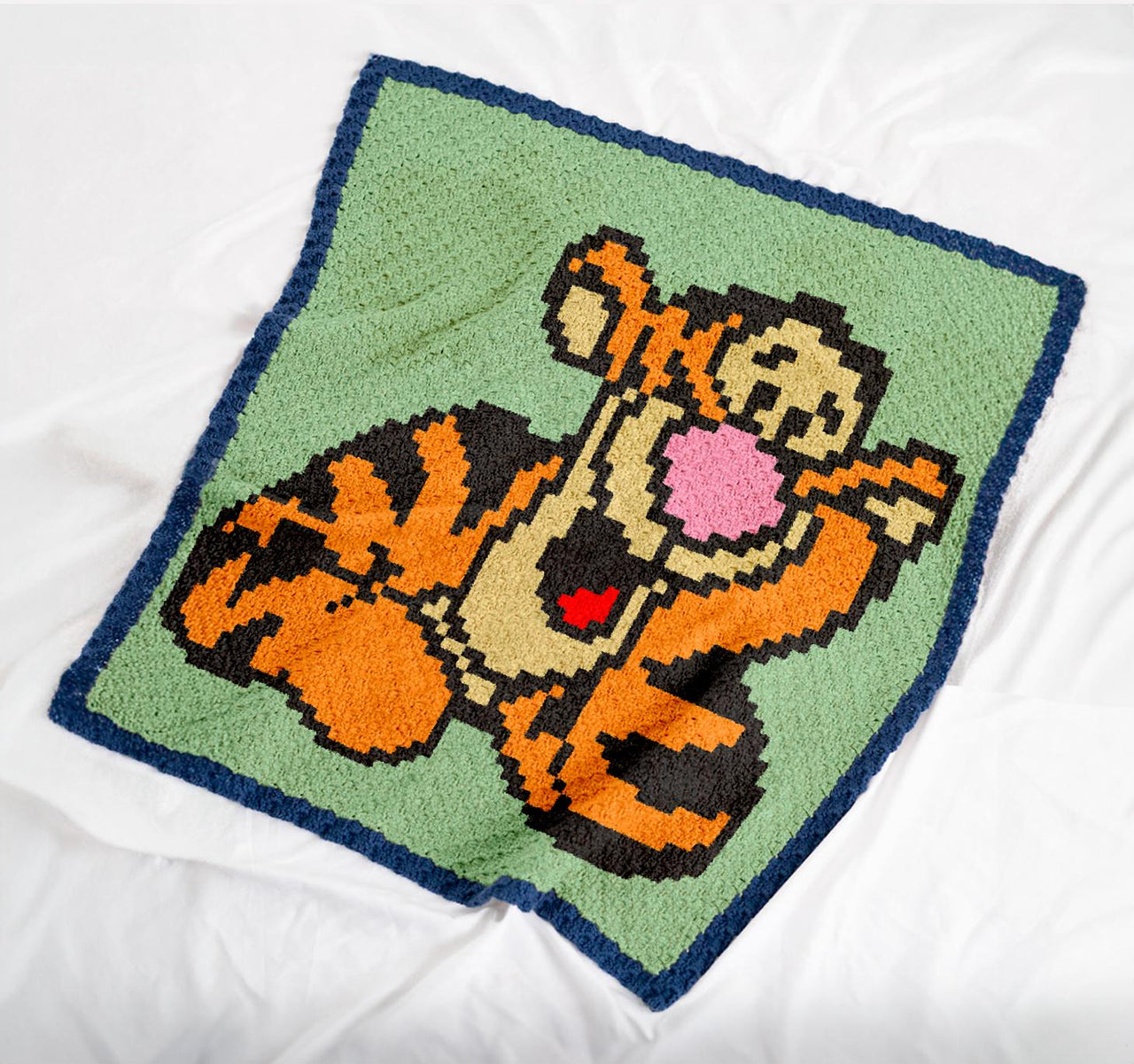 Tigger C2C Crochet Blanket Pattern