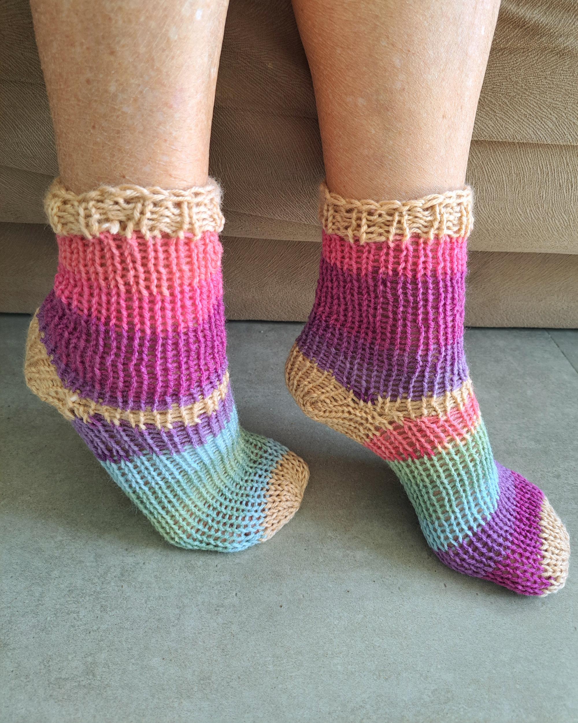 Socks with Heel Sentro or Addi 22