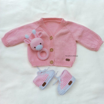 VNeck Baby Cardigan