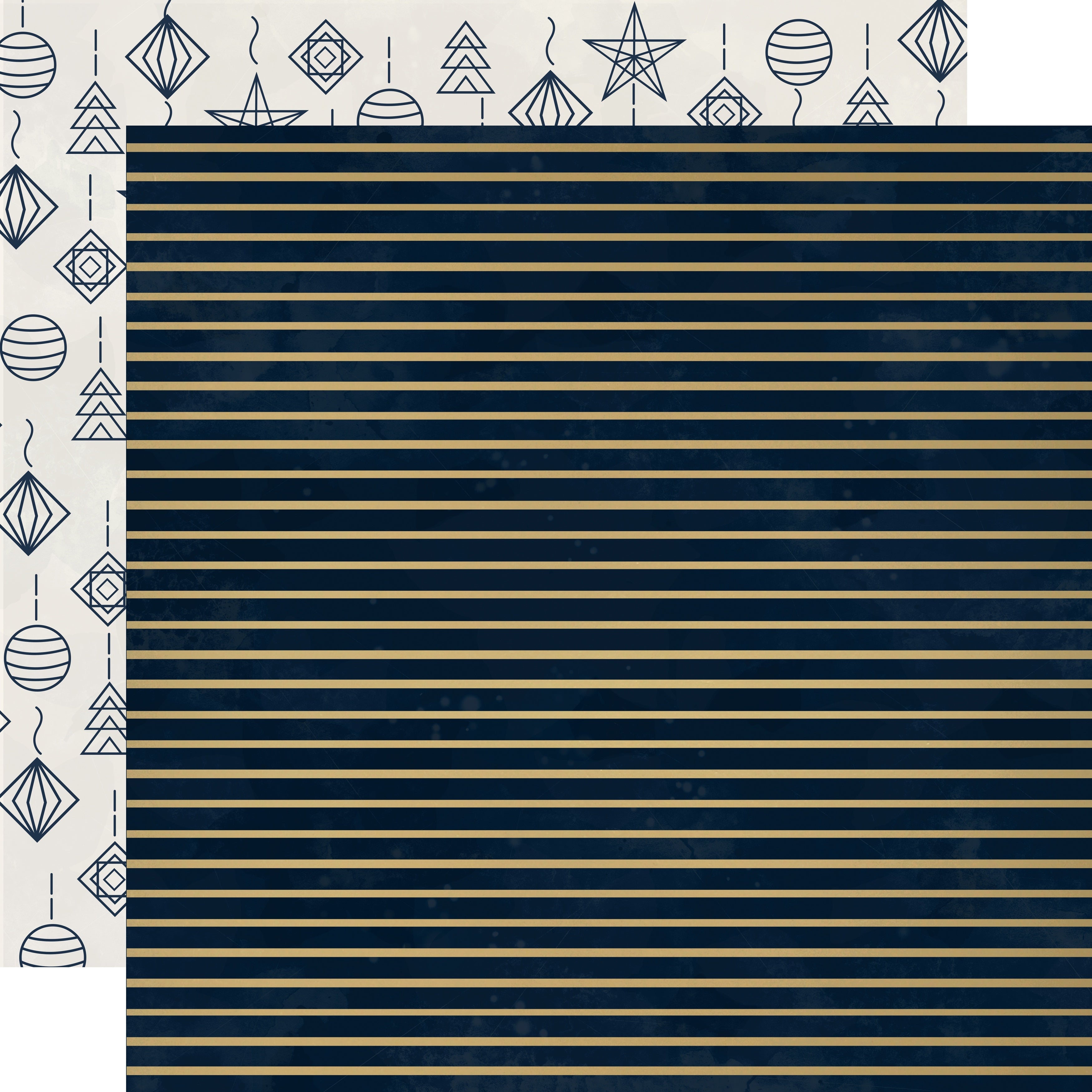 Kaisercraft Starry Night Double-Sided Cardstock 12"X12" 10/Pkg - Striking