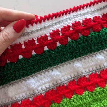 Holly Jolly Blanket Pattern