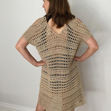 Bathing Suit Coverup Pattern:Bustling Beach Cover Up