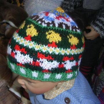 Chicken farm kids beanie
