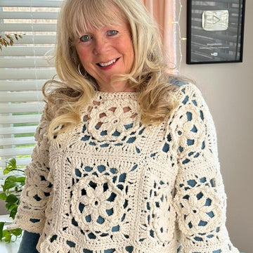 Lacy Embrace Sweater Crochet Pattern