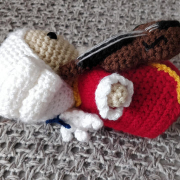 Wolfgang Amadeus Mozart crochet Amigurumi