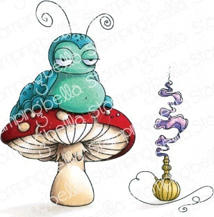 Stamping Bella Cling Stamps - Oddball Caterpillar