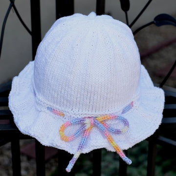 Cotton Sun Hat ( Baby to Woman Size )