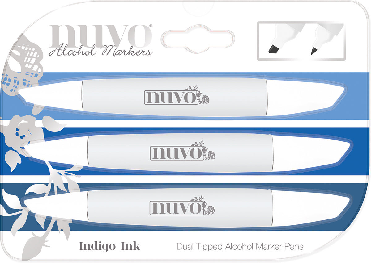 Tonic Studios Nuvo Creative Pen Collection - Indigo Ink