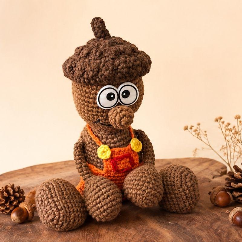 Amigurumi Herbstdeko Eichelbert
