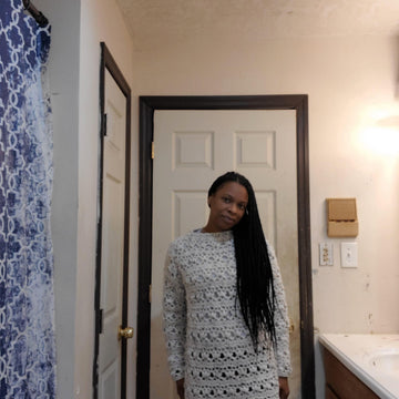 Oversized Puff Stitch Sweater