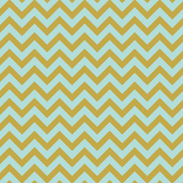 Kaisercraft Metallic D-Ring Album 12"X12" - Chevron Mint