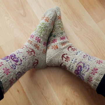 "It's spring!" Socks