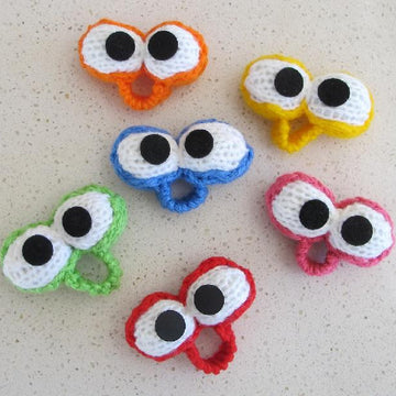 Googlers - finger or hand puppets