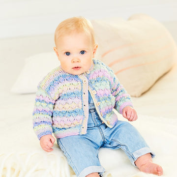 Cardigans in Stylecraft Soft Baby Easy Stripes and Bambino DK 10164