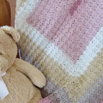 Nap Time Mandala Baby Blanket - Lion Brand Mandala (DK Weight)