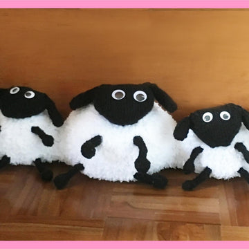 Flock of Sheep, draught excluders 2 sizes
