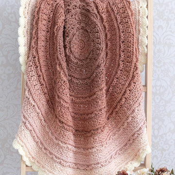 Layer Cake Round Baby Blanket