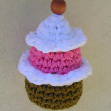 Cupcake ornament
