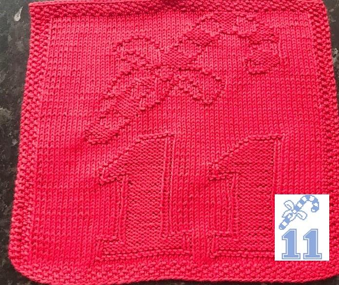 Nr. 276 – 21 – 11. Christmas stick 65 stitches