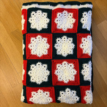 Christmas Snowflake Blanket