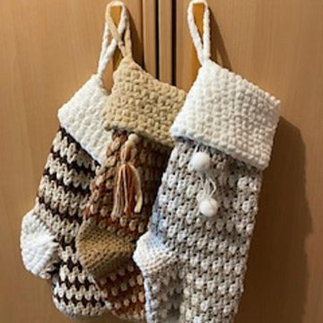Chunky Cabin Stocking