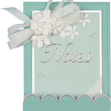 Spellbinders Amazing Paper Grace Shapeabilities Dies - Adorned Notepad
