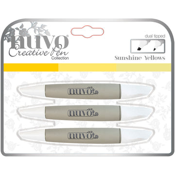 Tonic Studios Nuvo Creative Pen Collection - Sunshine Yellows