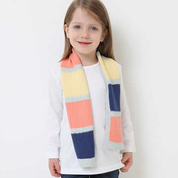 Albin Scarf - Knitting Pattern in MillaMia Naturally Soft Cotton