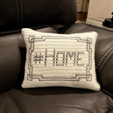 #Home Mosaic Pillow