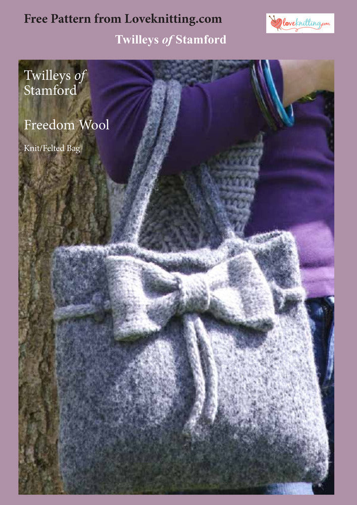 Felt Bag in Twilleys Freedom Wool