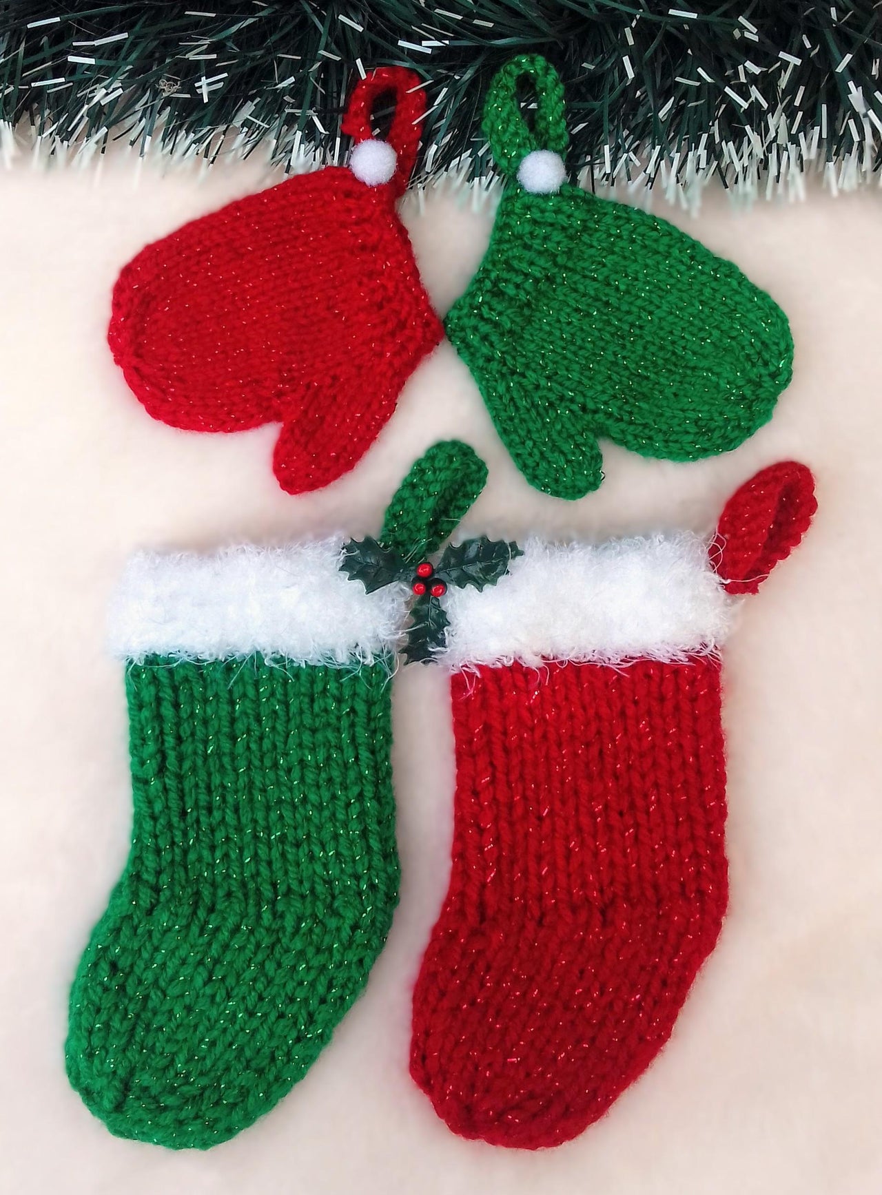 Mini Mittens & Christmas Stockings