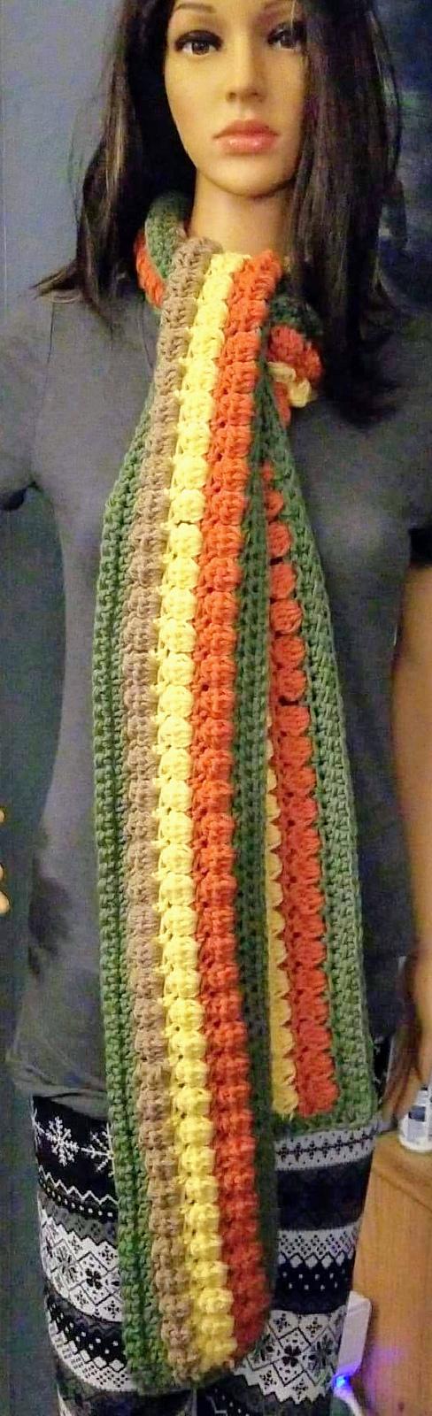 Cluster Stitch scarf