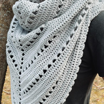 The Jamra Triangle Shawl
