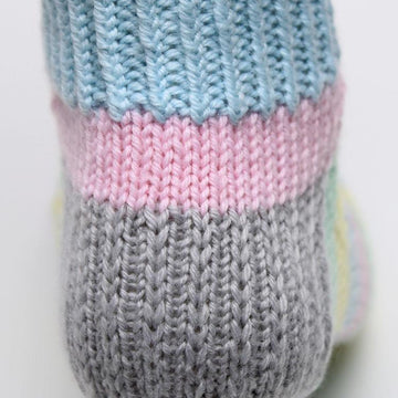 Unicorn Tail Socks - Toe Up (DK)