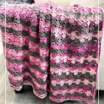 Blushing Camo Blanket