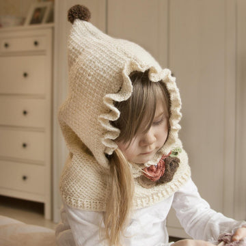 Amelia hooded cowl