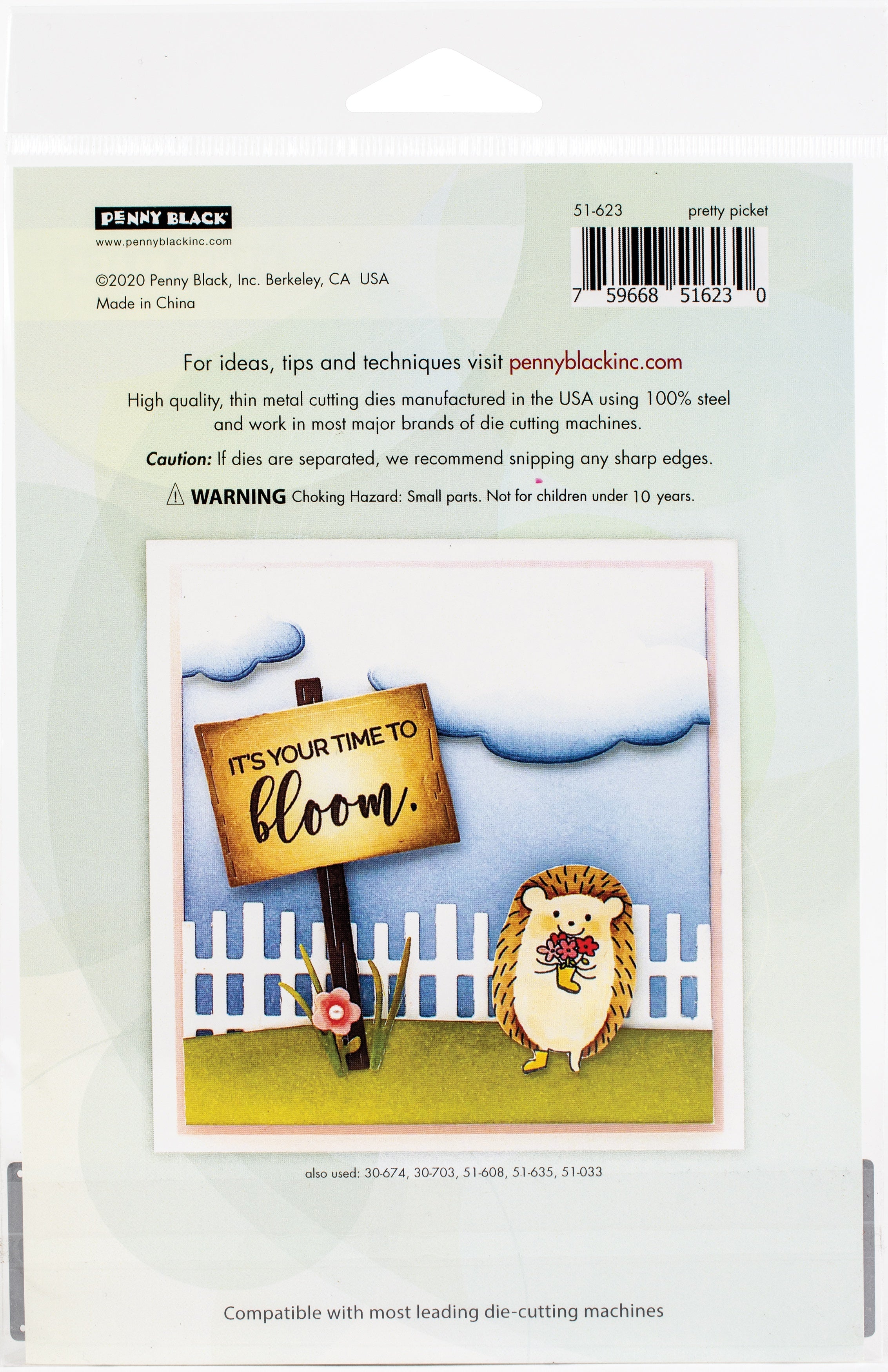 Penny Black Creative Dies - Pretty Picket