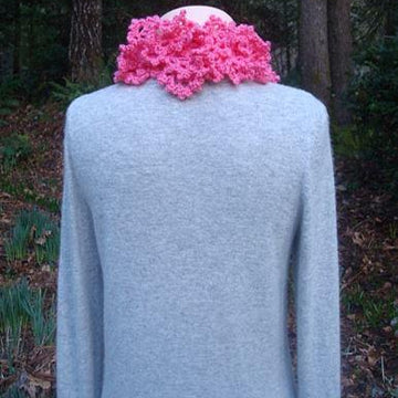 Ruffled Lace Scarf - PA-132