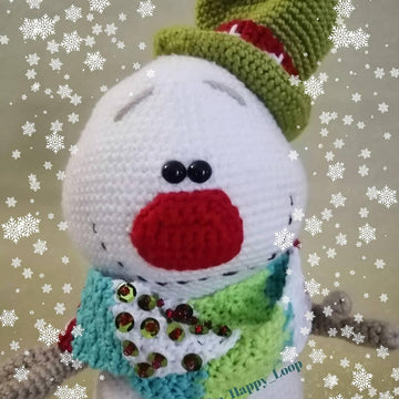 Happy snowman