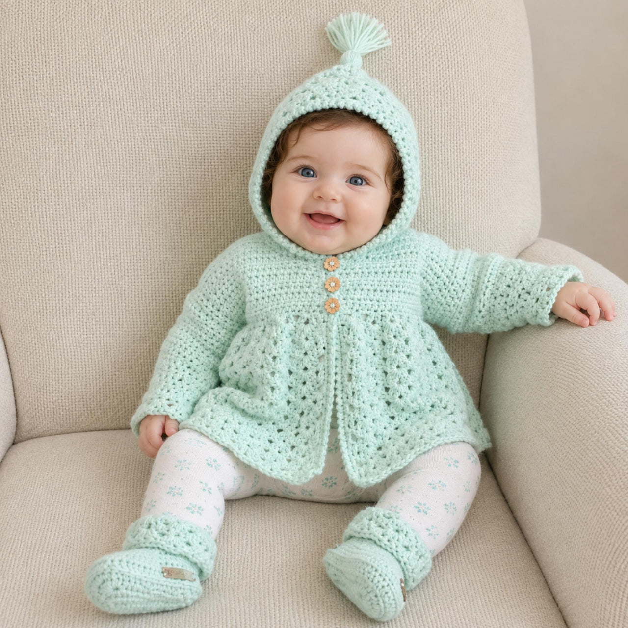 Zara Hoodie and Booties Set