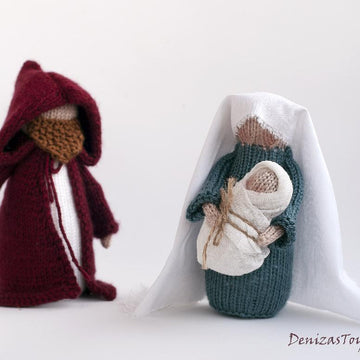 Christmas dolls Mary Joseph and Jesus