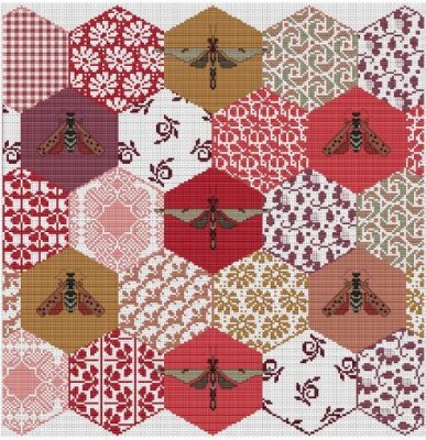 Long Dog Samplers The Quilted Bee Cross Stitch Chart - 2002029 -  Leaflet